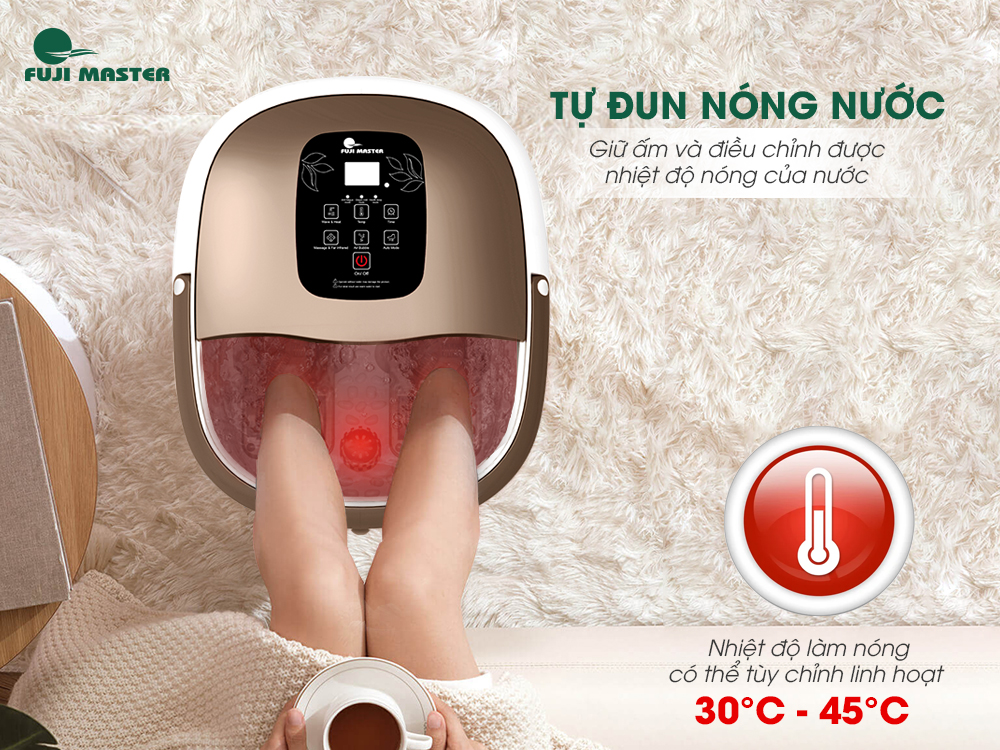 Bồn ngâm chân massage Fuji Master FJM-2522 - Hàng chính hãng