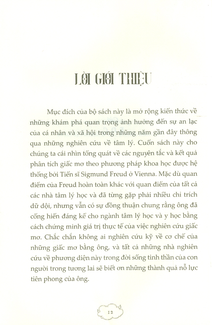 GIẢI MÃ GIẤC MƠ – Tâm lý ứng dụng theo nghiên cứu của Freud - Isador Henry Coriat - Ngân Hà dịch – Bách Việt - NXB Lao Động