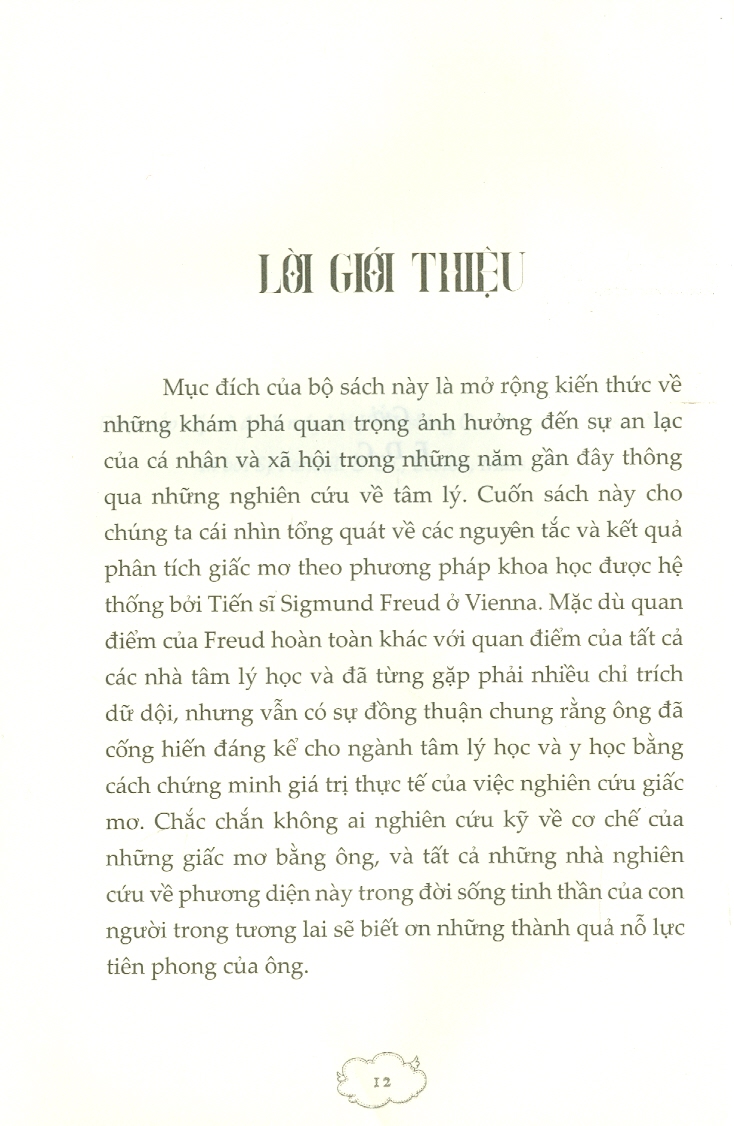 GIẢI MÃ GIẤC MƠ – Tâm lý ứng dụng theo nghiên cứu của Freud - Isador Henry Coriat - Ngân Hà dịch – Bách Việt - NXB Lao Động