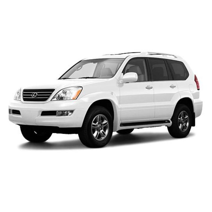 Logo ốp lazang, vành bánh xe ô tô Lexus GX470 Đời từ 2003-2009 TY-511