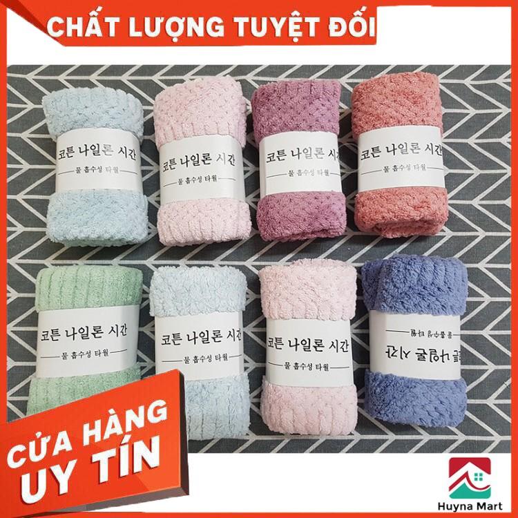 Khăn Mặt Lông Cừu Xuất Hàn Cao Cấp 30cm x 50cm