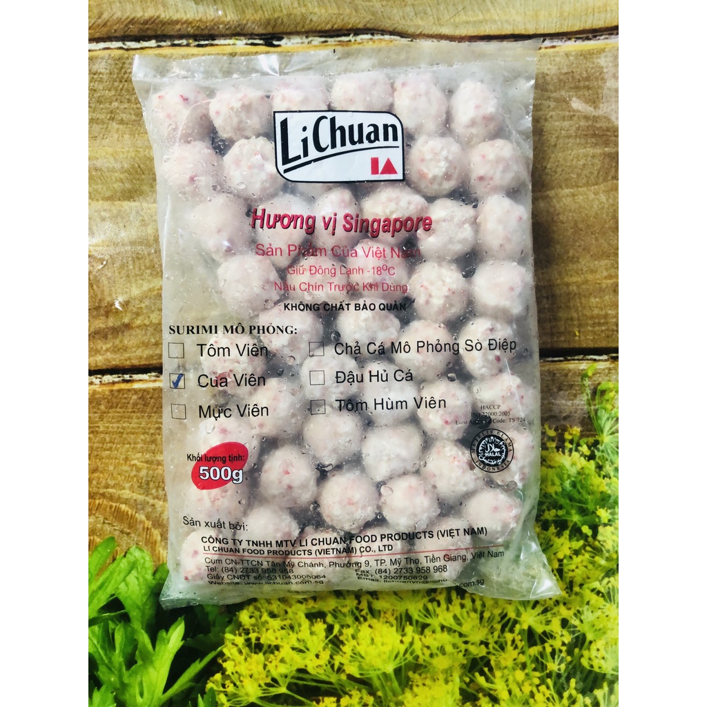 SURIMI MÔ PHỔNG CUA VIÊN 1kg