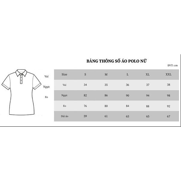 Áo thun POLO nữ cổ sơ mi VIKOR SMW08 trắng vải sợi cafe cao cấp, mềm mại, siêu mát hàng chính hãng