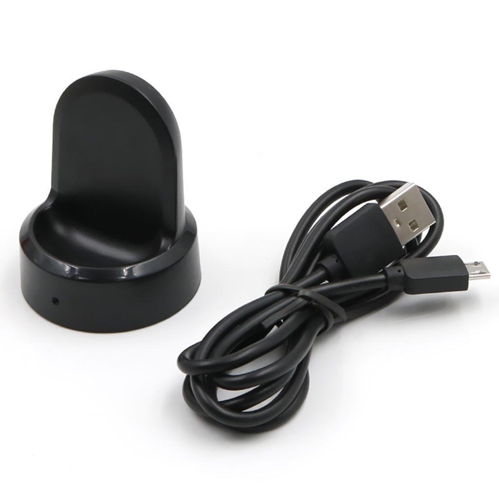 Portable Charger Pad Charging Cable Cord for Samsung Gear S2 S3 Watch