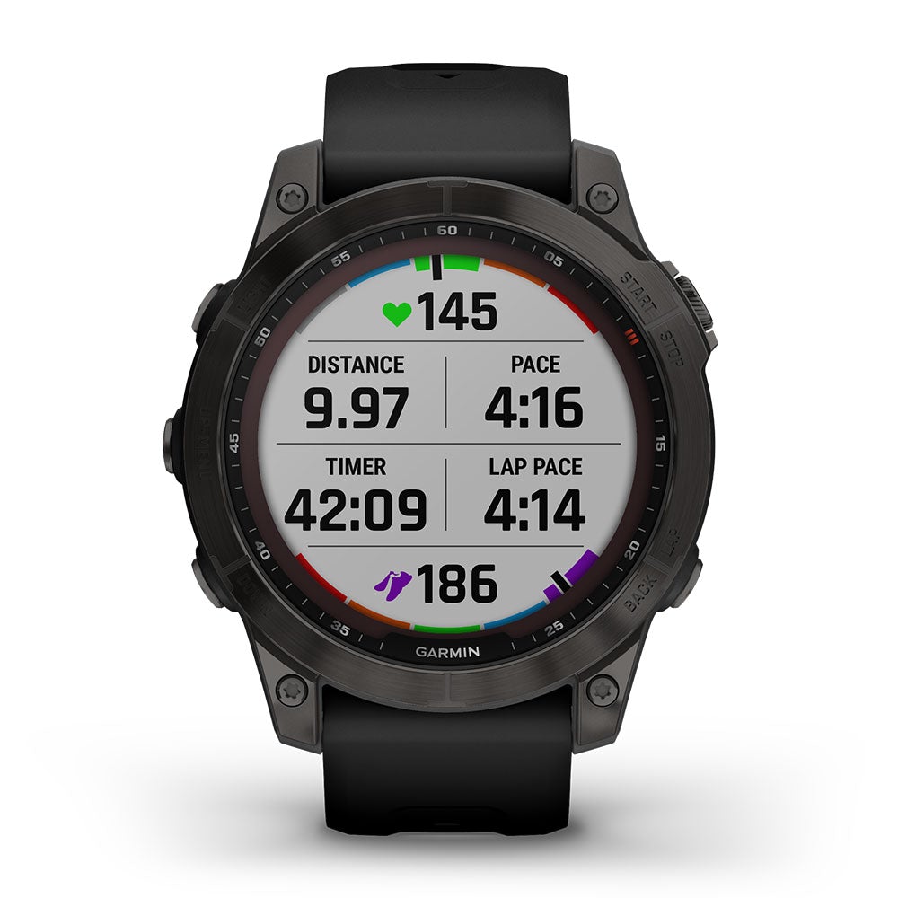 Đồng hồ Thông Minh Garmin fēnix 7S Pro Sapphire Solar (Black) - Hàng Chính Hãng