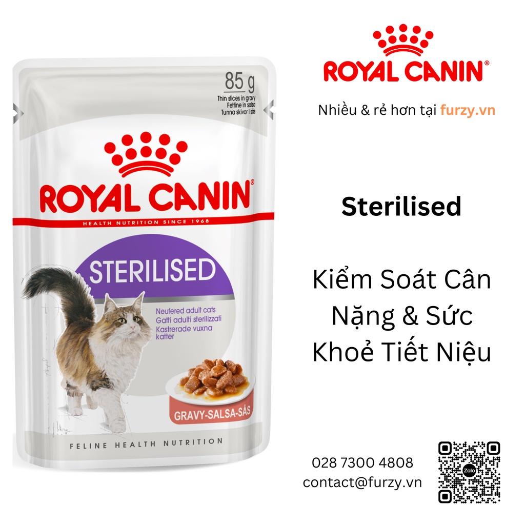 Royal Canin Thức Ăn Ướt Cho Mèo Hỗ Trợ Triệt Sản Sterilized Gravy