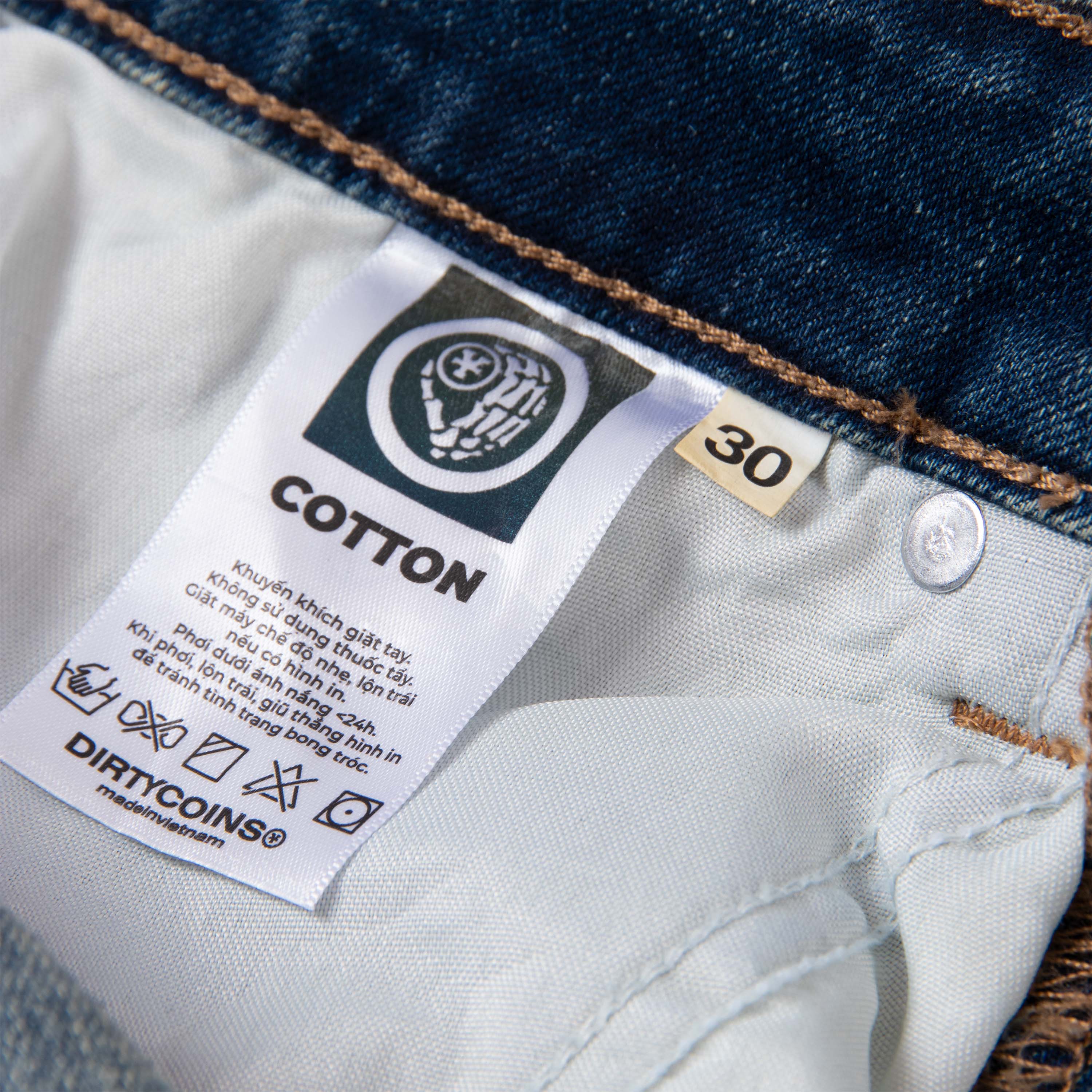 Quần DirtyCoins Rock Star Jeans - Moss Blue