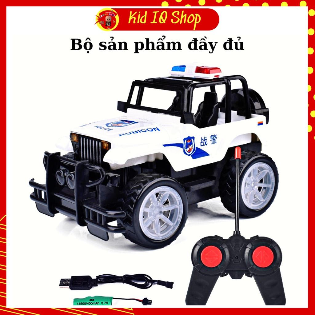 Đồ chơi trẻ em thông minh xe cảnh sát điều khiển từ xa cho bé 3 4 5 6 tuổi