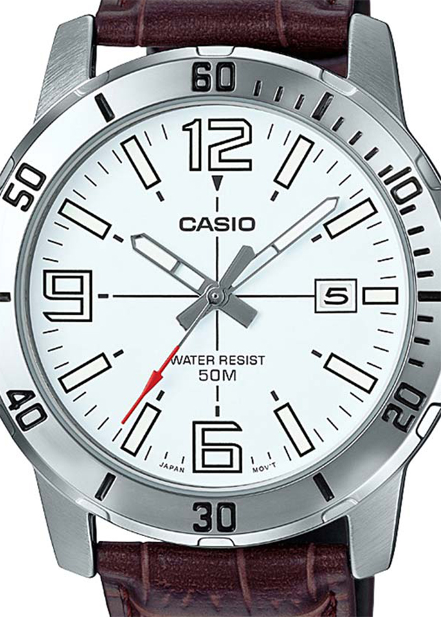 Đồng Hồ Nam Dây Da Casio MTP-VD01L-7BVUDF (45mm)