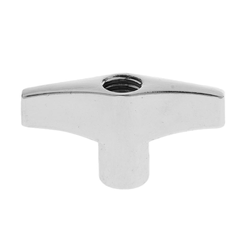 Quick Release Drum Cymbal Stand Wing Nut Cymbal Replacement Silver