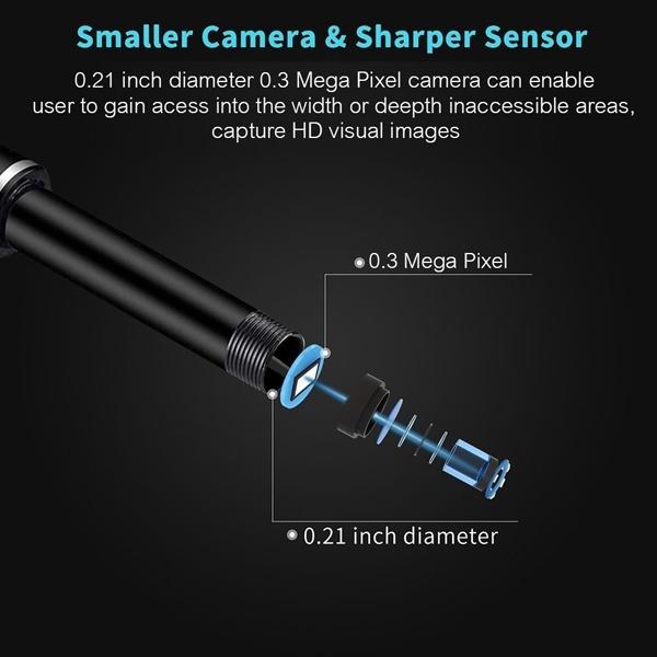 Camera Nội Soi Tai Mini 3 Trong 1 Hd Chuyên Dụng Cho Điện Thoại