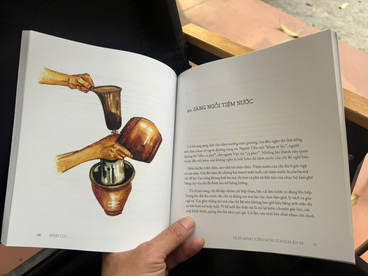 (Tái bản 2026, In màu) PÀ PÁ, MÌNH KIẾM MÓN GÌ NGON ĂN ĐI – Minh Cúc – PNM Books