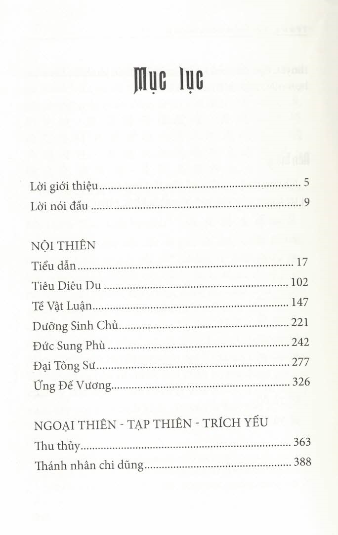 Trang Tử Nam Hoa Kinh (Thu Giang Nguyễn Duy Cần) (Tái Bản)