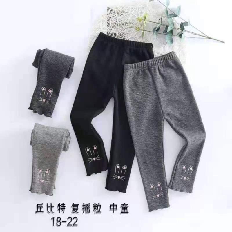 {15-20kg} Quần dài legging lót lông nhung bé gái (Hàng Quảng Châu) - M599