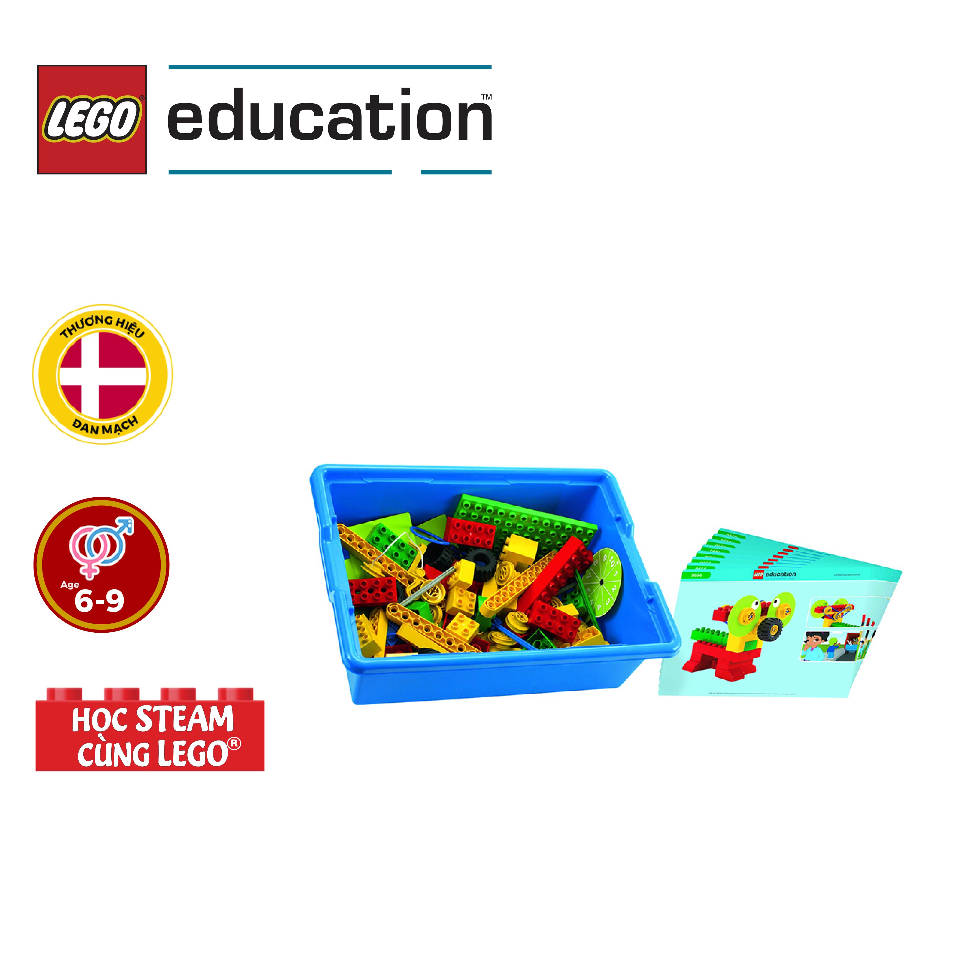 Đồ Chơi Lego EDUCATION Bộ Kỹ Sư Cơ Khí L1-L3 9656