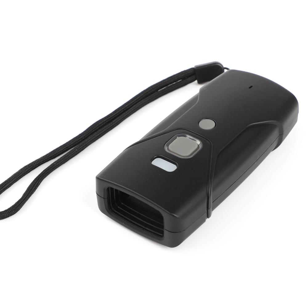 HC-202D Barcode Scanner Wired+2.4G+BT Three-mode Connection Support One-dimensional Barcode/QR Code Fast Scanning