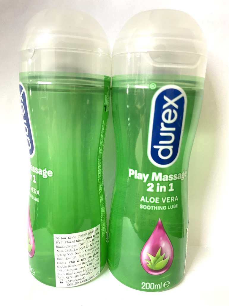 Gel Bôi Trơn Durex Play Massage 2in1 - Mát Xa Body - Hương Thơm Nha Đam