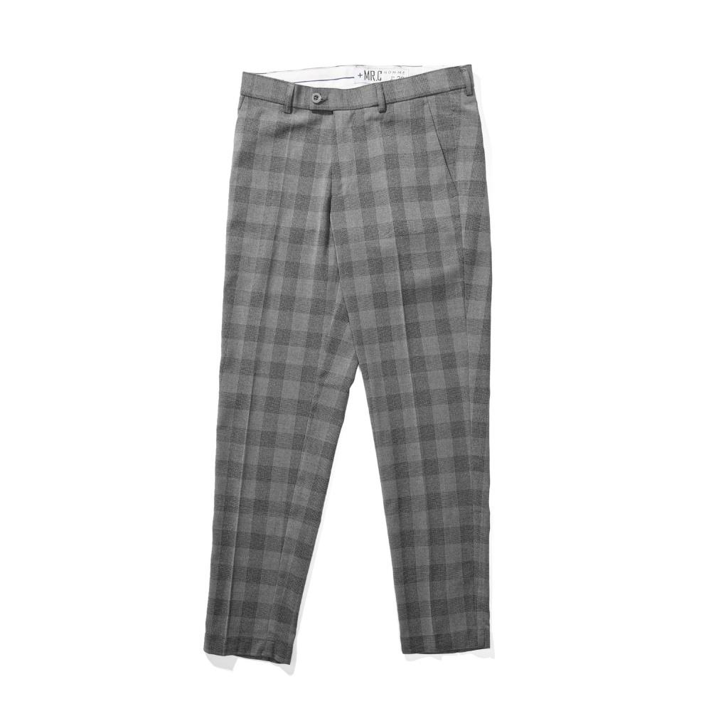 Quần tây nam kẻ caro cao cấp MRC 8906 dáng vừa vặn, co giãn nhẹ thoải mái, thanh lịch - MENFIT