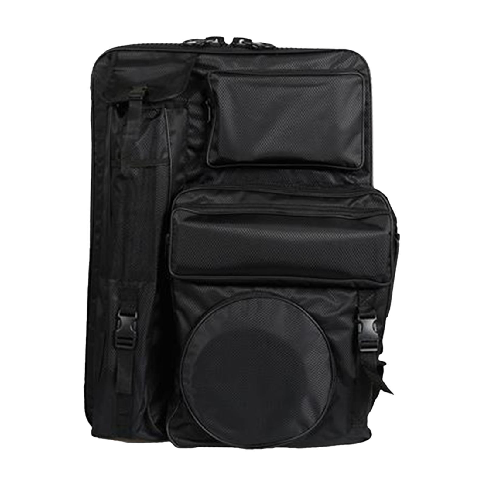 Art Portfolio Case Carrying Bag Tote Backpack Sketchbook Professional Painting Bag Carry Bag for Cleaning Pot Mix Tray Palette Drawing Board