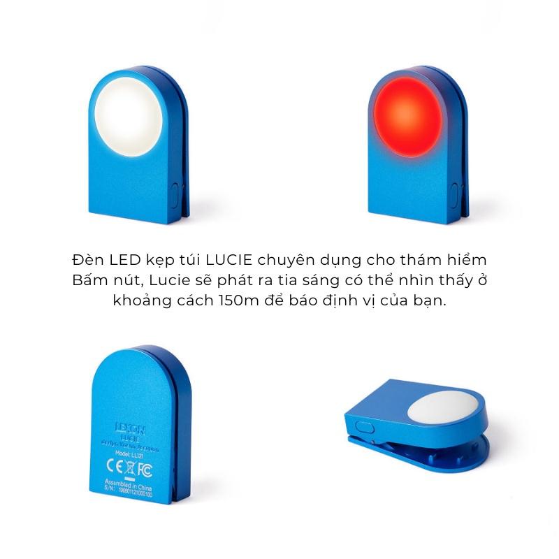 Đèn LED mini kẹp túi LEXON LUCIE an toàn và nhỏ gọn - Hàng chính hãng