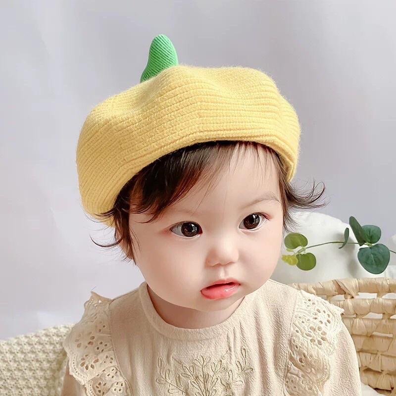 Nón Mũ nồi tim đáng yêu cho bé gái (6 tháng-4 tuổi