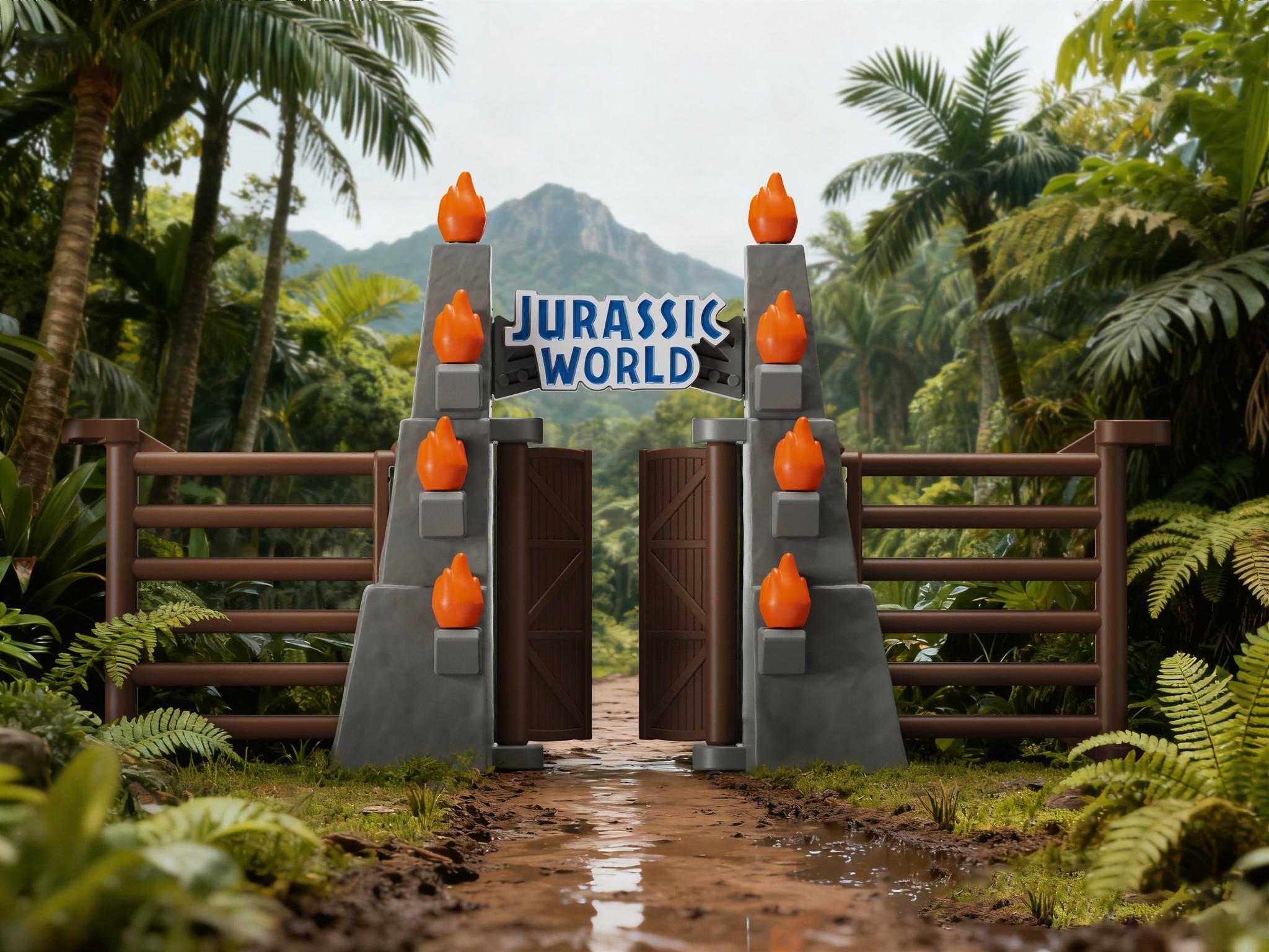 Đồ Chơi Lắp Ráp Mô Hình Jurassic World - Blokees 75642 - Terraventure