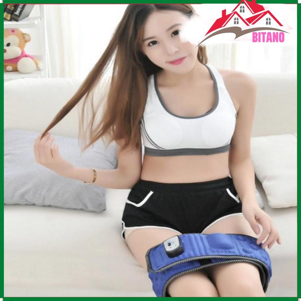 Đai Massage Giảm Mỡ Bụng BITANO X5- Xanh Dương