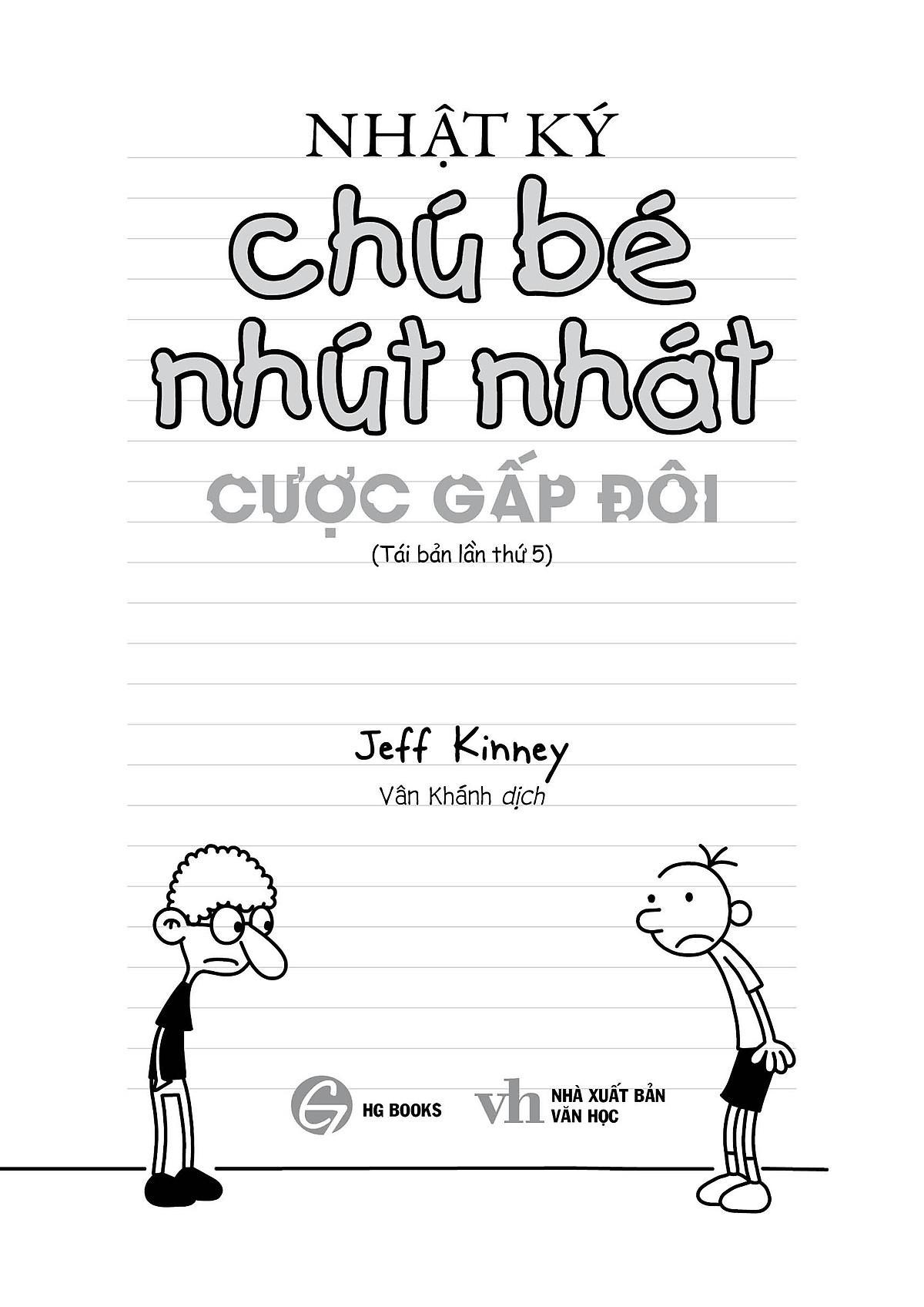 Song Ngữ Việt - Anh - Diary Of A Wimpy Kid - Nhật Ký Chú Bé Nhút Nhát: Cược Gấp Đôi - Double Down