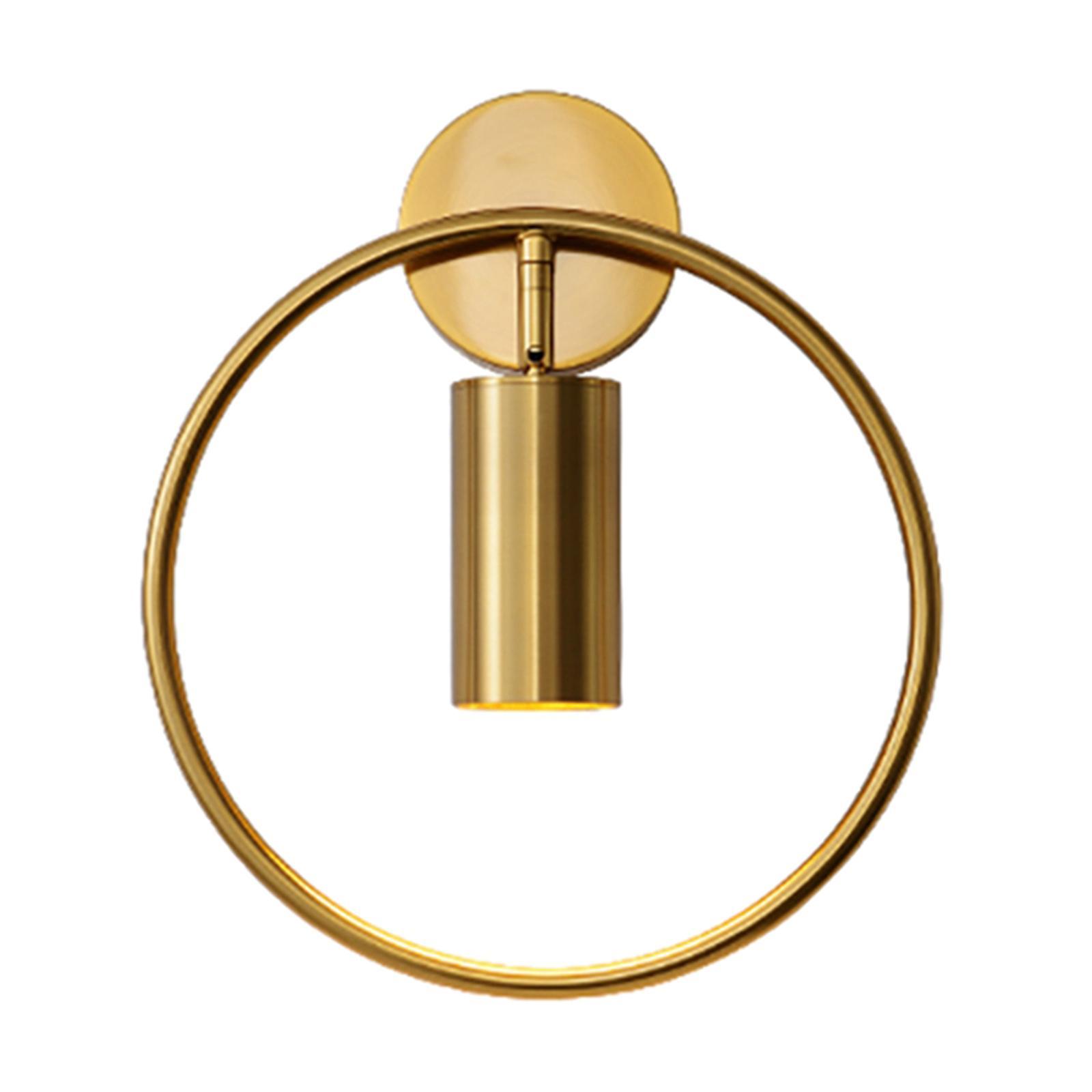 Nordic Light Lamp Hallway Porch Bedroom Sconce Lighting Fixture Gold