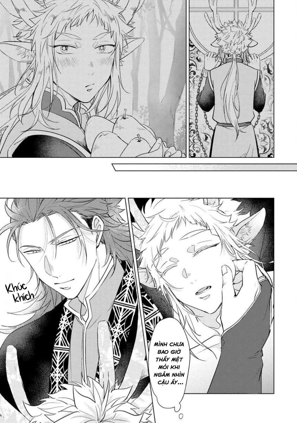 gặp gỡ em, thú nhân màu chàm trắng chapter 4 5