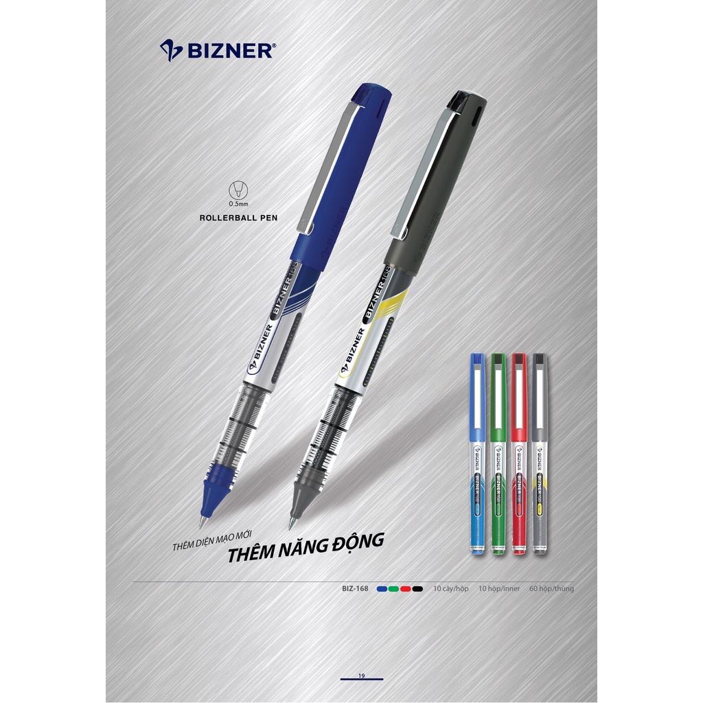 Bút lông bi Rollerball Pen Thiên Long Bizner BIZ-168