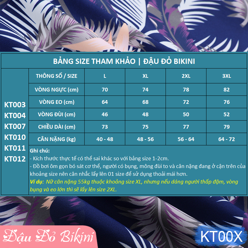 Bộ bơi trung niên, áo tắm cho người có tuổi, đồ bơi cho mẹ và bà, mẫu liền thân dáng váy &amp; quần short đùi rời gọn gàng, màu sắc trang nhã, chất thun bơi lạnh Lycra cao cấp dày mịn mát, co giãn đa chiều | KT004