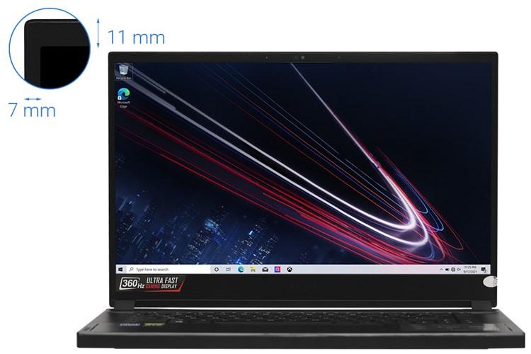 Laptop MSI GS66 Stealth 11UG i7 11800H/32GB/2TB SSD/8GB RTX3070 Max-Q/15.6&quot;F/360Hz/Balo/Chuột/Win10/(219VN)/Đen - Hàng chính hãng