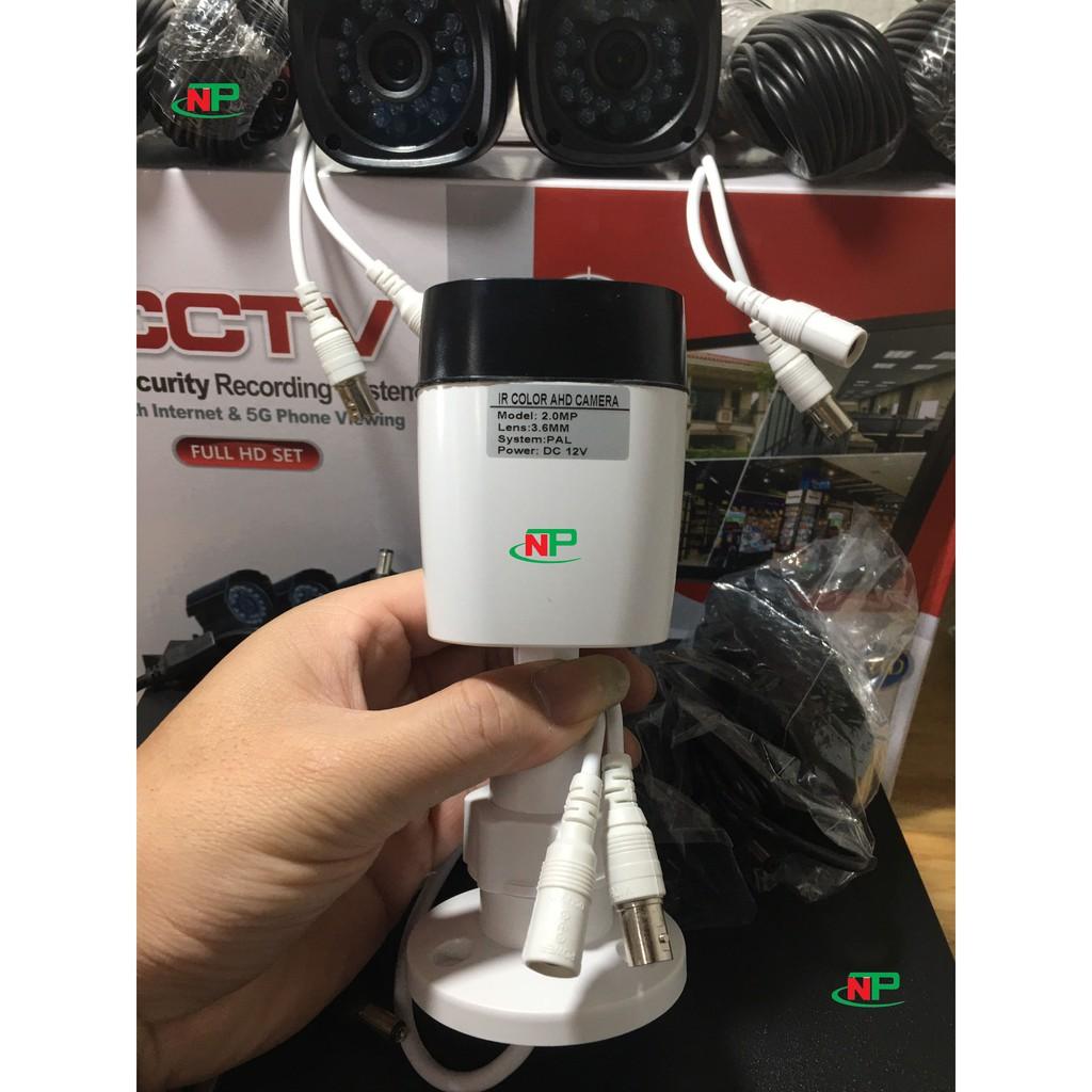 Bộ Camera AHD 4 Kênh Full HD 1080P