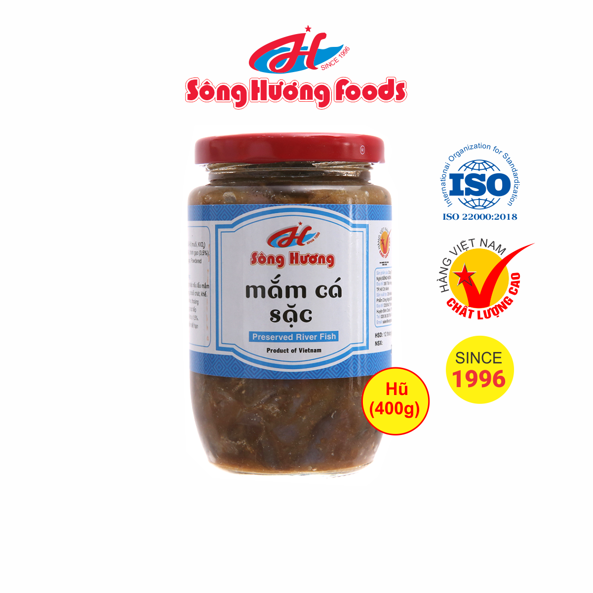 Mắm Cá Sặc Sông Hương Foods Hũ 400g