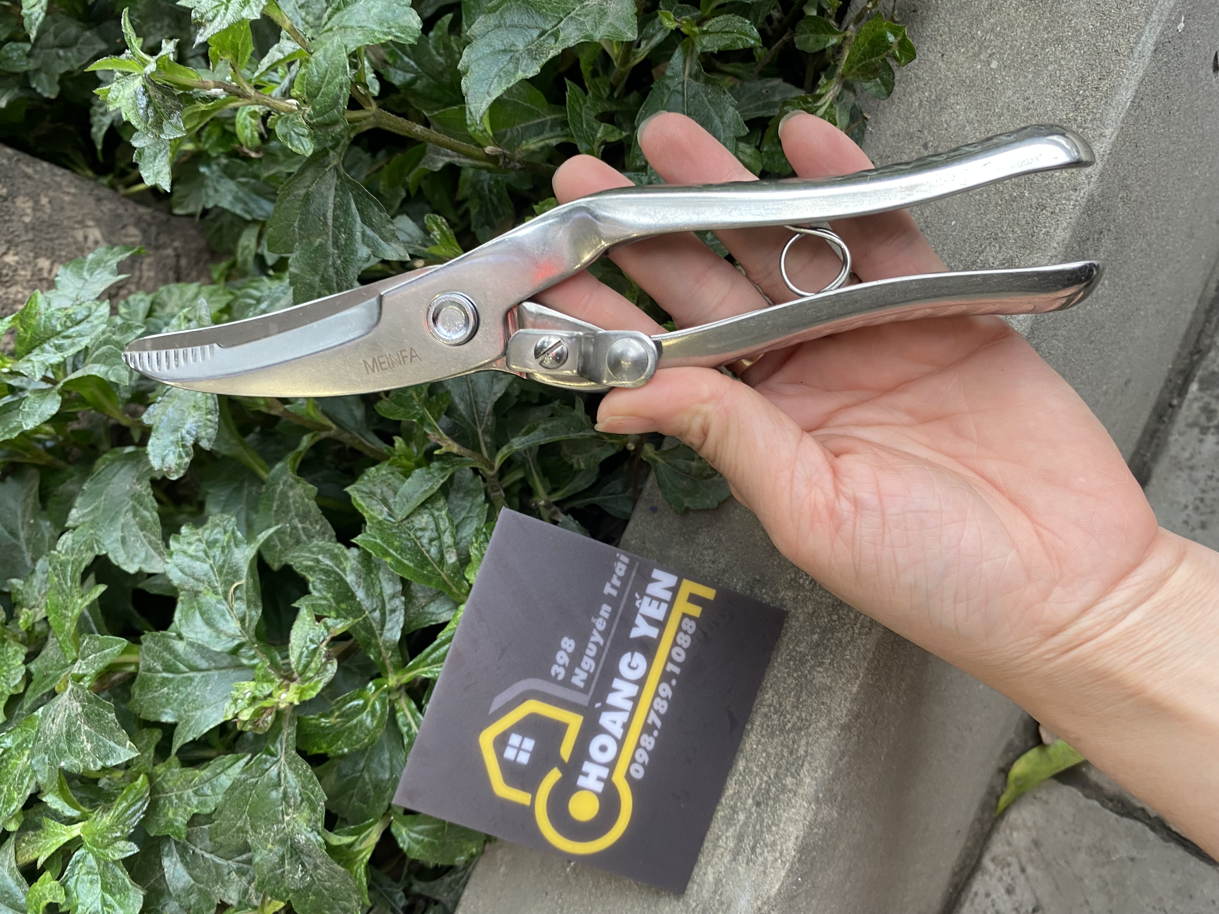 Kéo cộng lực inox cắt xương gà