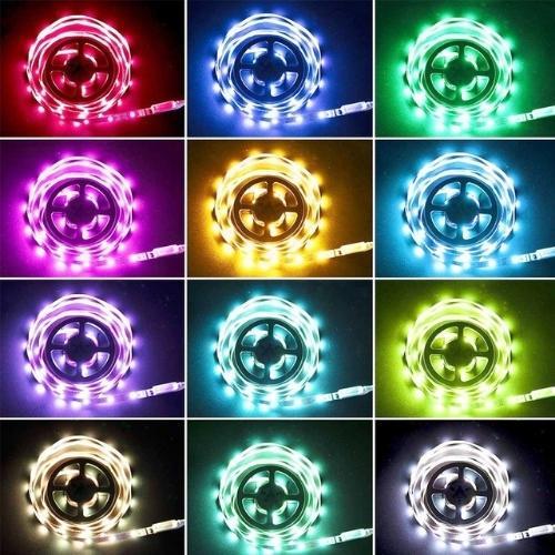 Đèn led tiktok, 16 triệu màu, điềukhiển app, dây led bọc silicon chống nước,, decor trang trí phòng