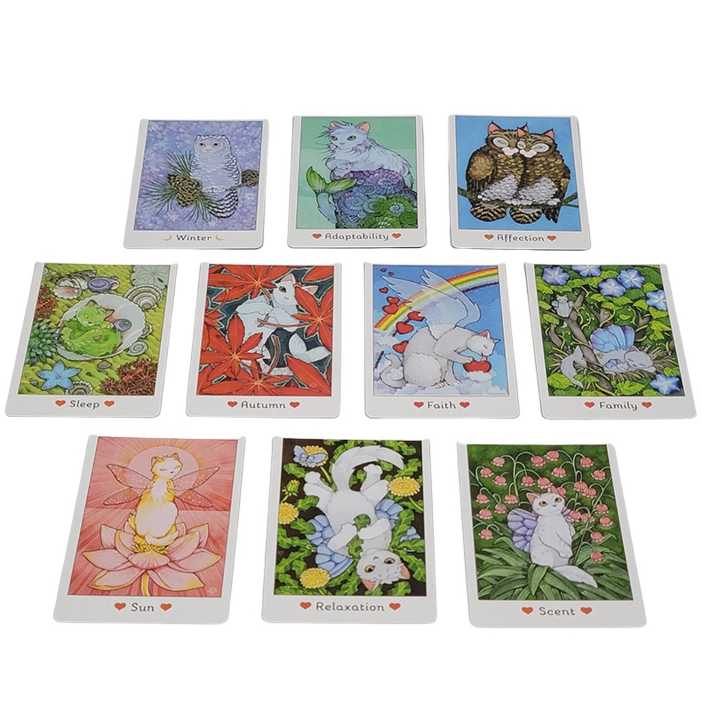 Bộ Bài Affirmations Of The Fairy Cats O12