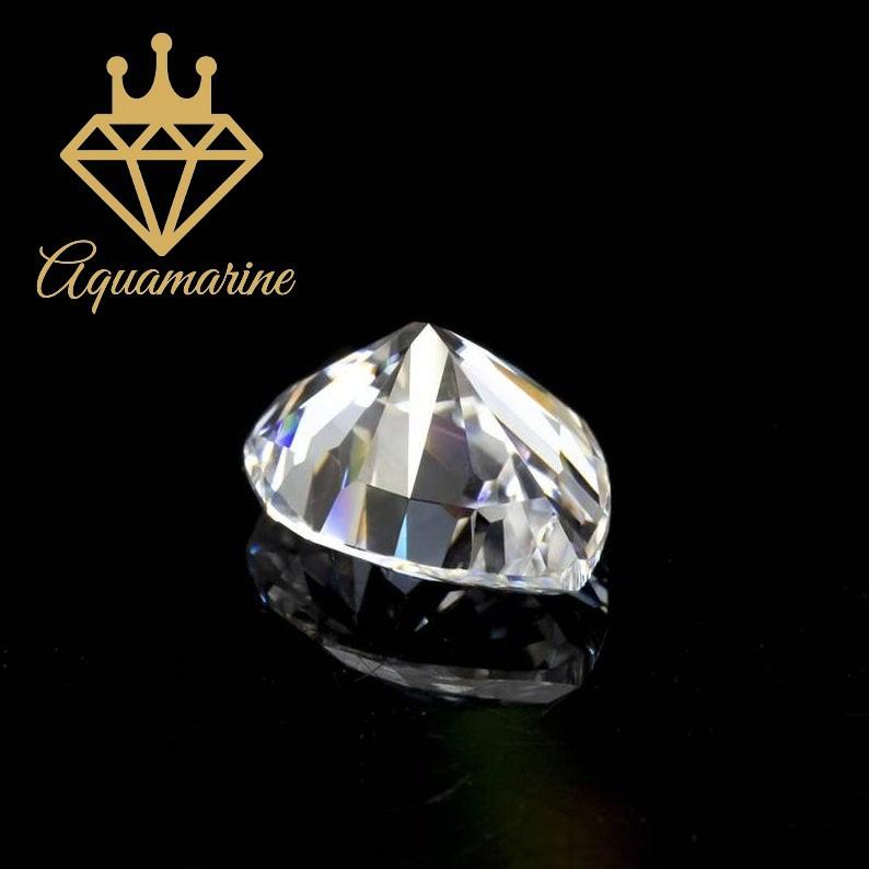 Kim cương nhân tạo Moissanite Pear