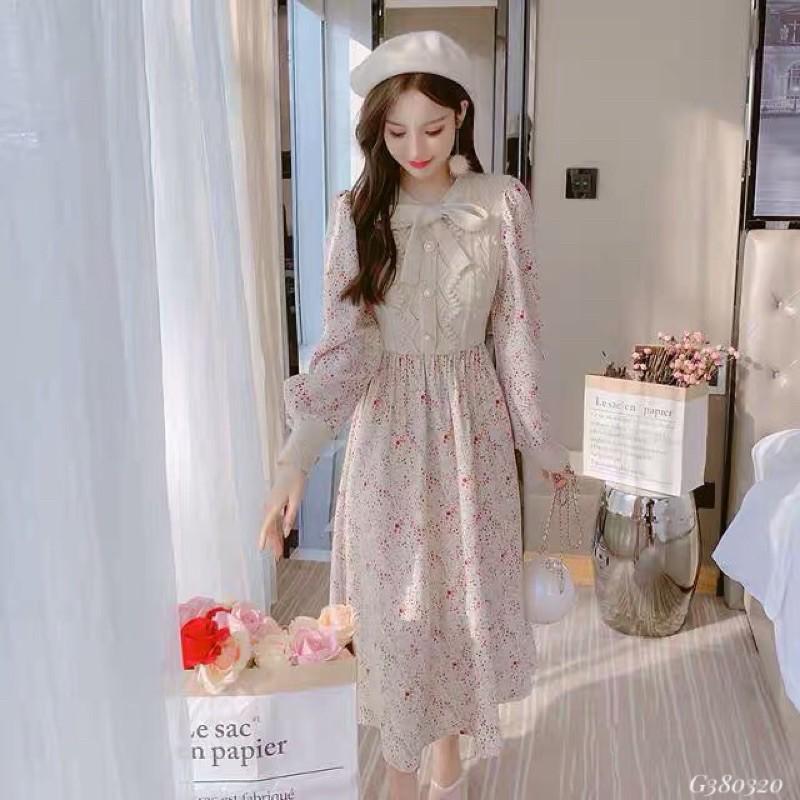 Váy cho con bú 3 màu đỏ, be, đen