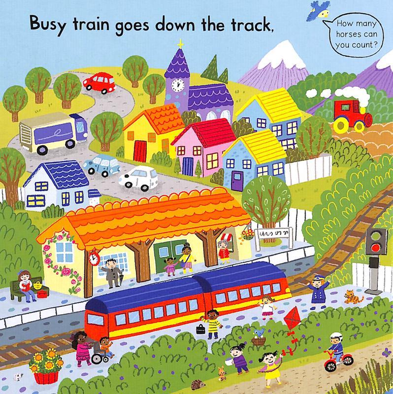 Busy Trains (Campbell Busy Books 59)