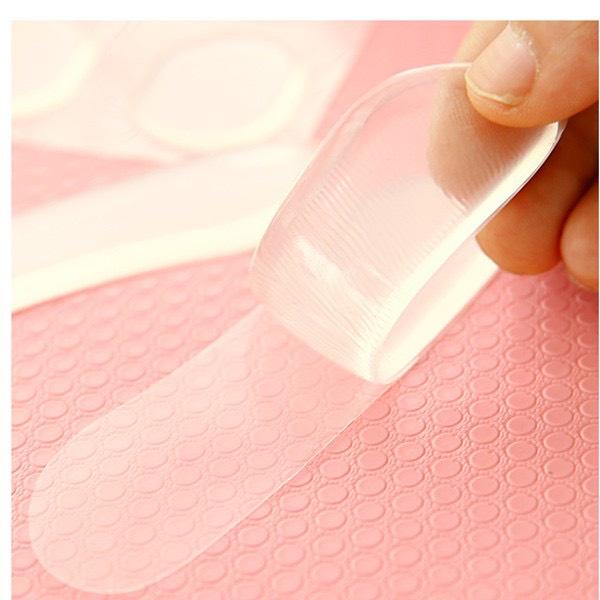 Miếng lót giày silicon chống trầy gót, chống tuột gót, tăng size