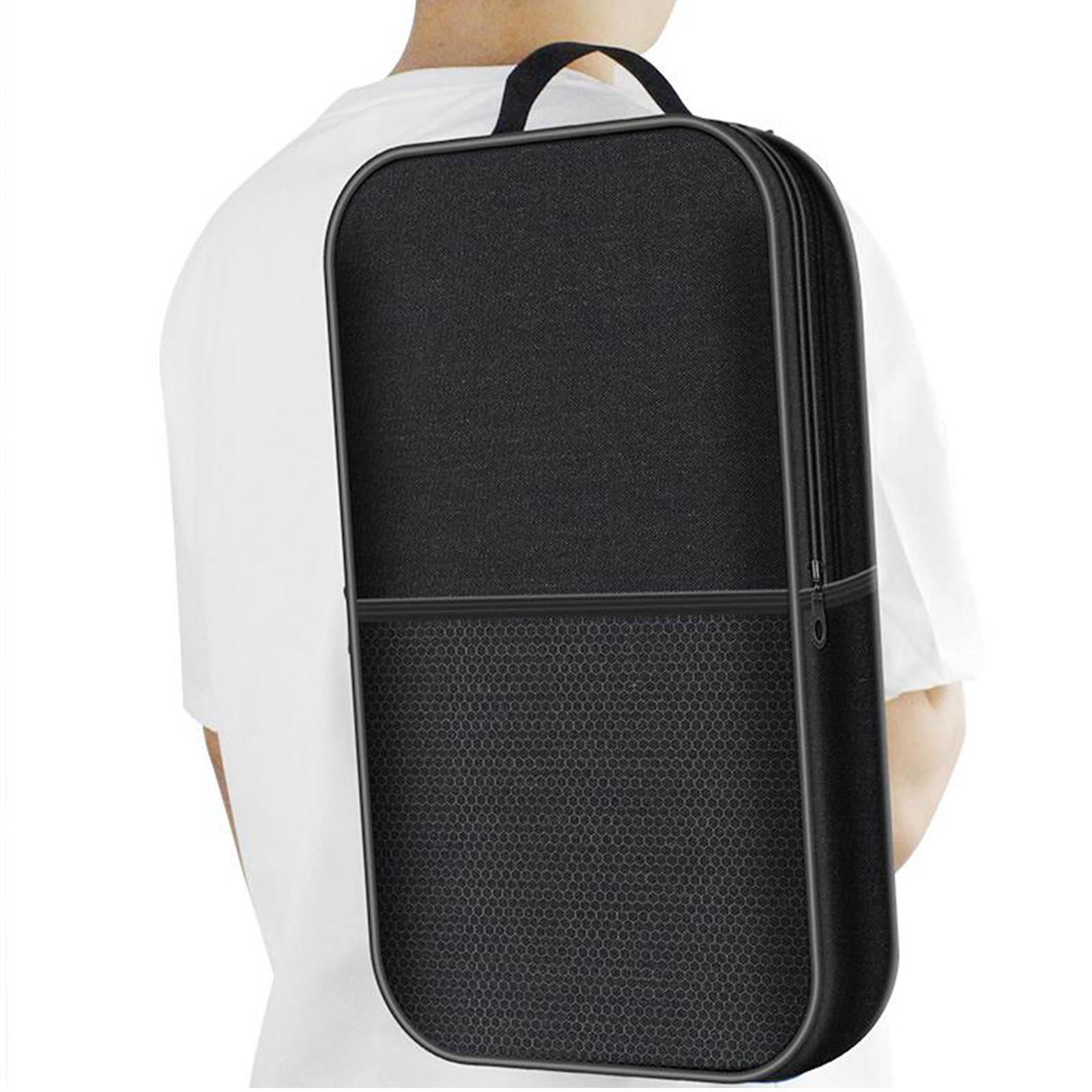 Pickleball Paddle Bag Storage Carrier, Portable Shock Resistant Pouch Pickleball Racket Covers Tote Bag for Indoor Outdoor Exercise Women Men