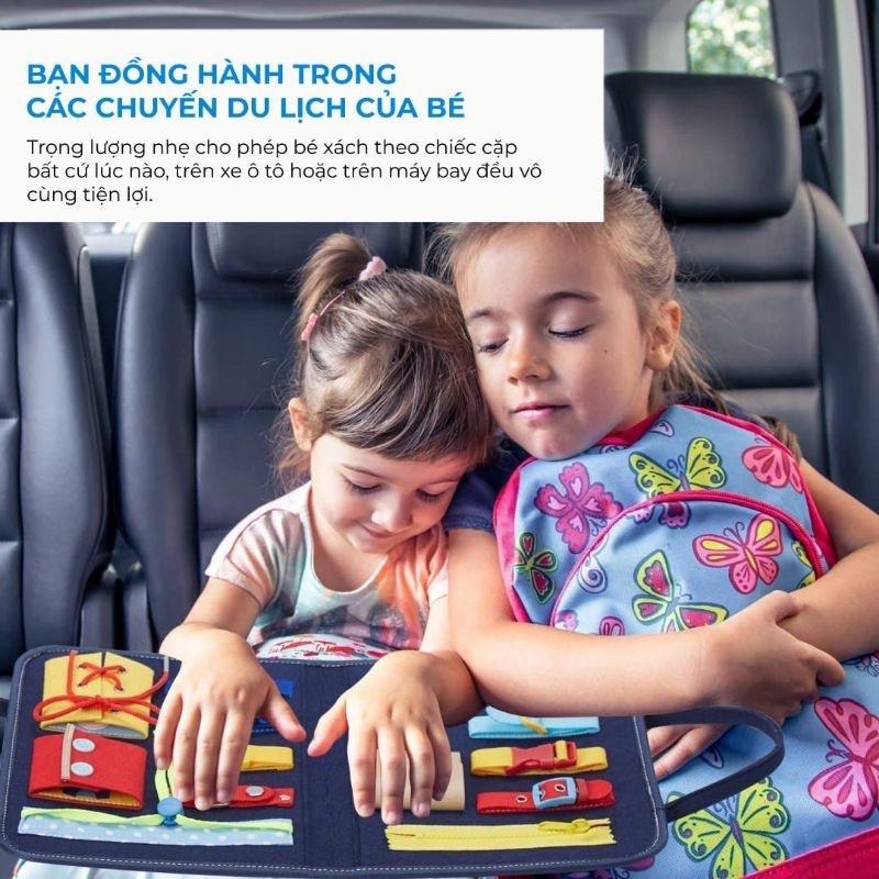 Cặp Montessori rèn vận động tinh kỹ  năng sống