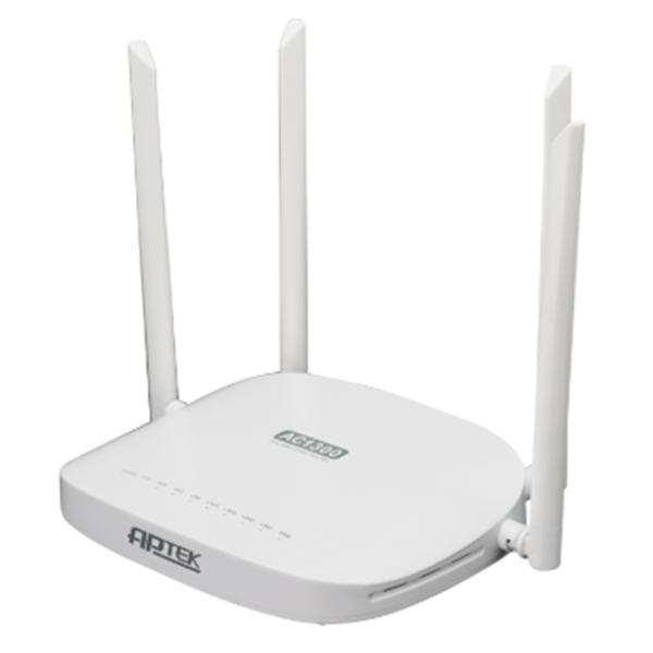 Router Wifi Băng Tần Kép AC1300 APTEK A134GHU MU-MIMO - Hàng Chính Hãng