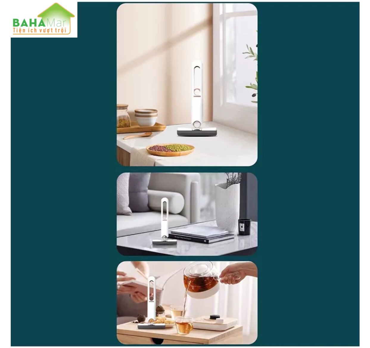 CÂY LAU MINI ĐA NĂNG VÀ THÔNG MINH TỰ VẮT GẤP GỌN SIÊU THẤM HÚT TIỆN DỤNG LAU DỌN "BAHAMAR" Làm sạch mạnh mẽ, có thể lau nhiều loại bề mặt : kính, đá, sàn nhà, sàn bếp, bàn vệ sinh, bàn học...