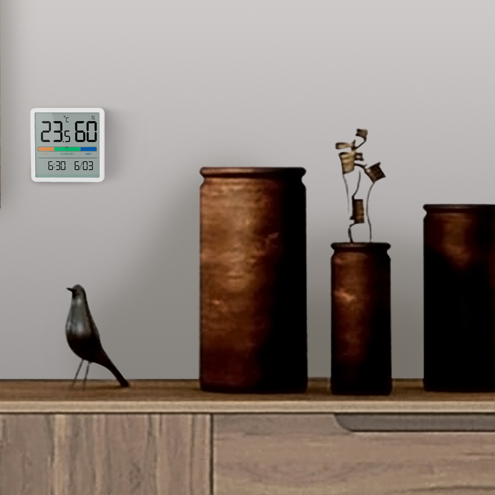 Máy Đo Độ Ẩm Kỹ Thuật Số Màn Hình Lcd