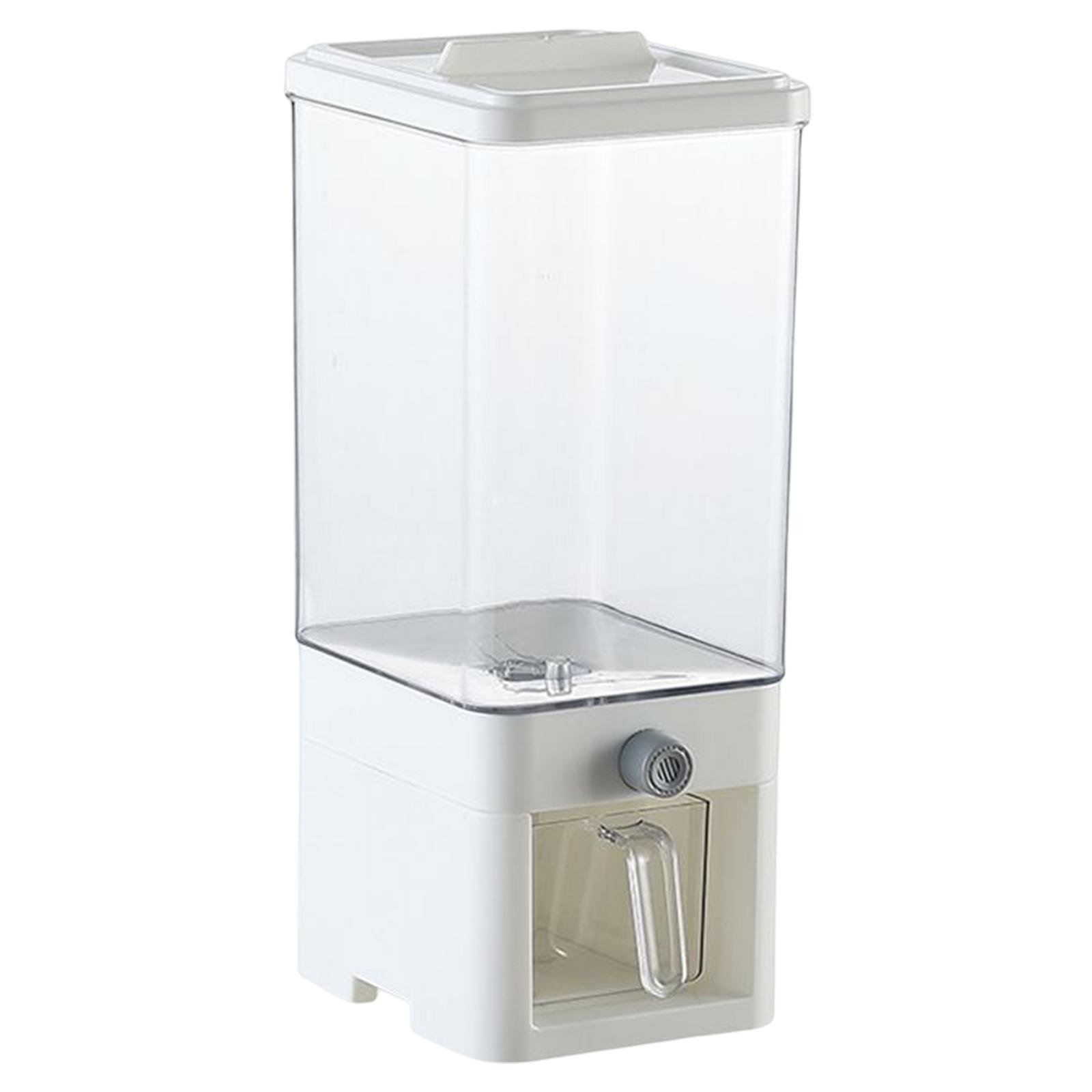 Rice Dispenser Food Dispenser Cereal Dispenser Bucket for Countertop Pantry