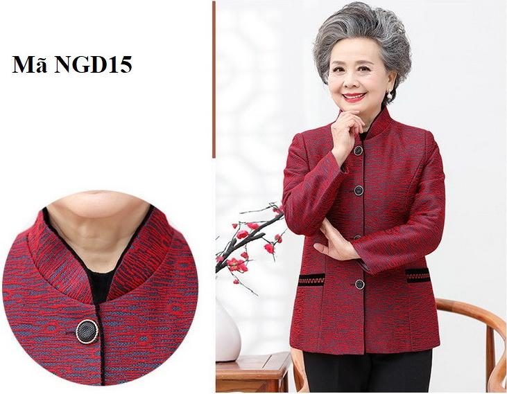 Áo Khoác Dạ Người Già - NGD15