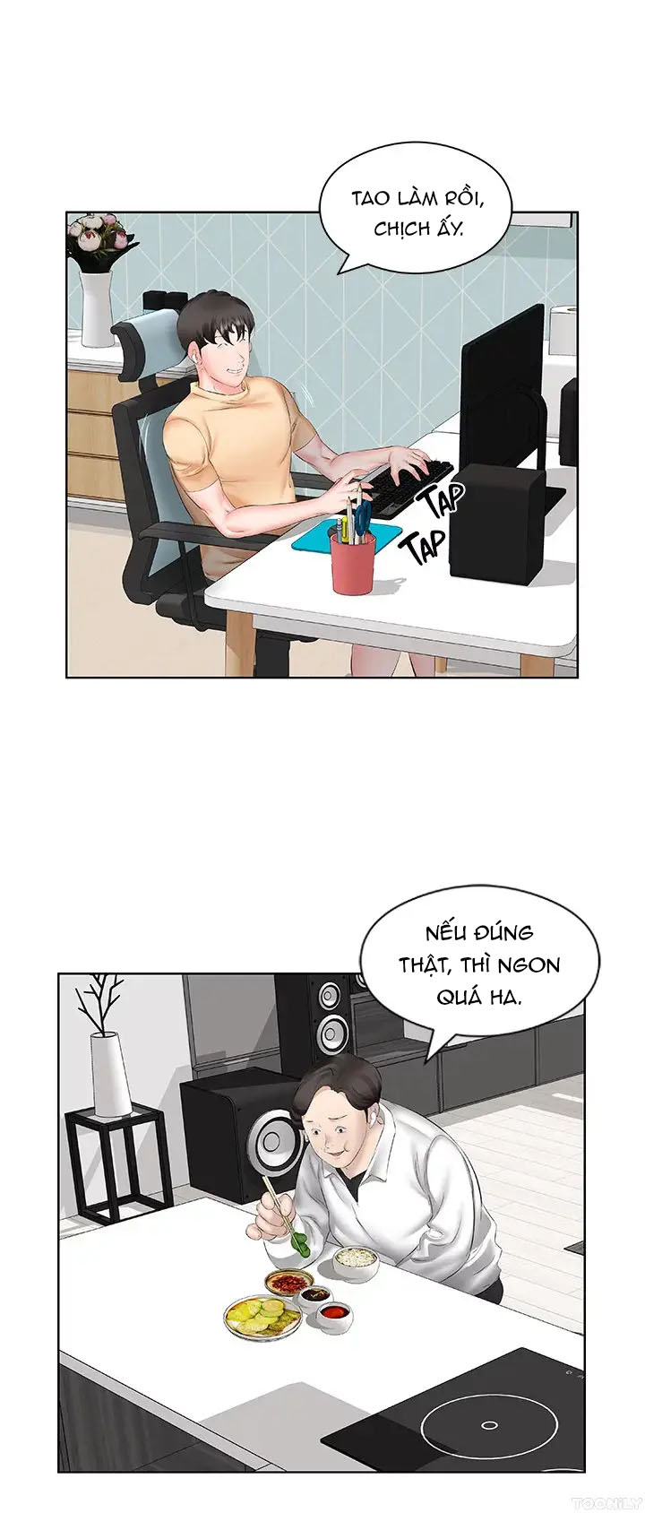 quý cô tầng dưới chapter 4 15